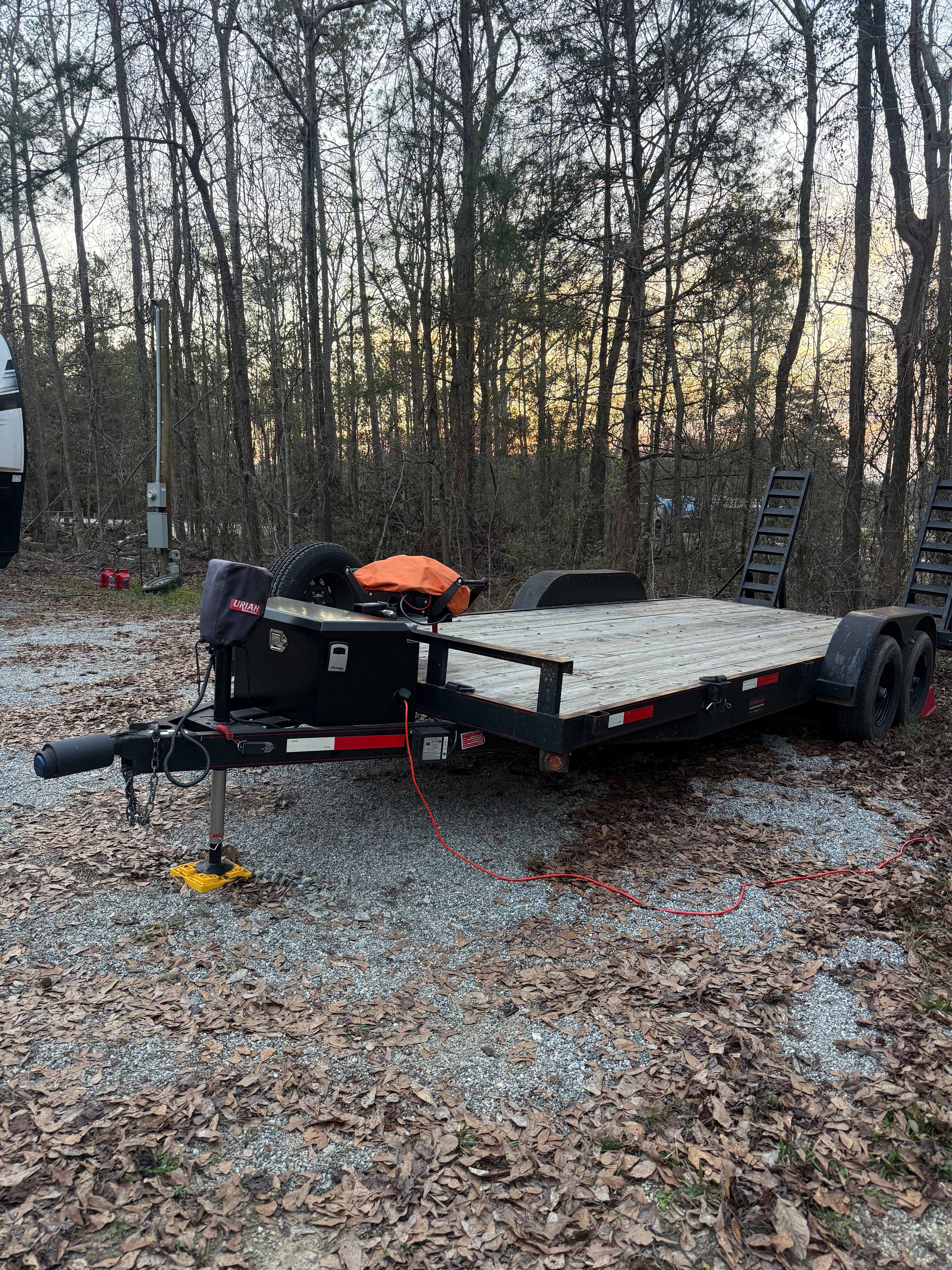 20' Flatbed Equipment Trailer - Image 1